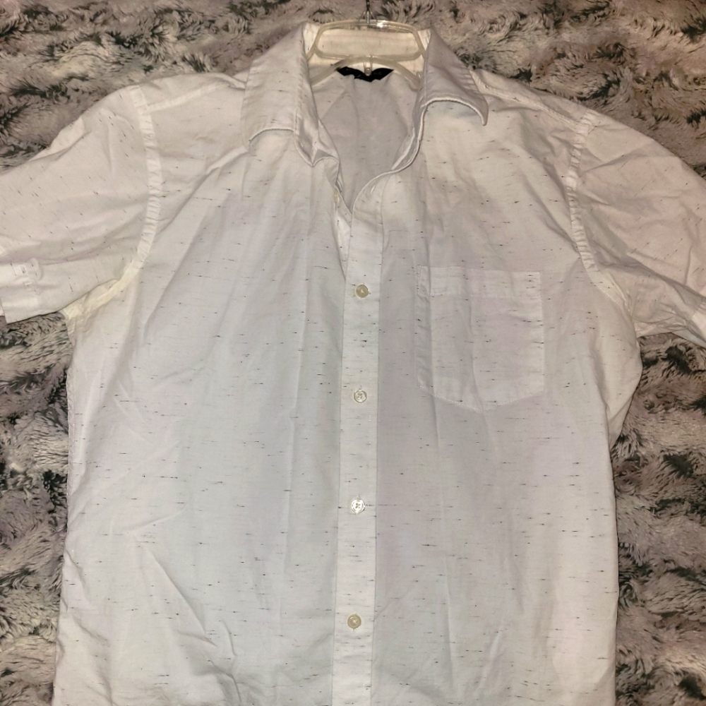 Banana Republic button up short sleeve dress shirt